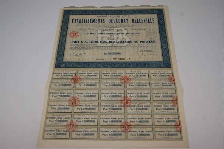 Société anonyme des Etablissements Delaunay Belleville