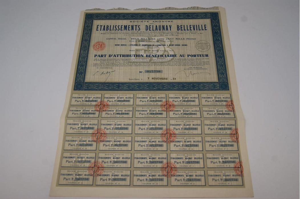 Société anonyme des Etablissements Delaunay Belleville