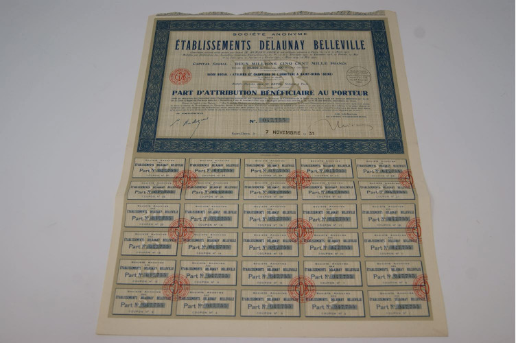 Société anonyme des Etablissements...