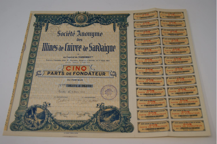 Société anonyme des Mines de Cuivre de Sardaigne