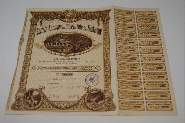 Société anonyme des Mines de Cuivre de Sardaigne