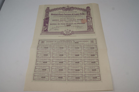 Société anonyme des minières et hauts-fourneaux de Longwy-Rehon