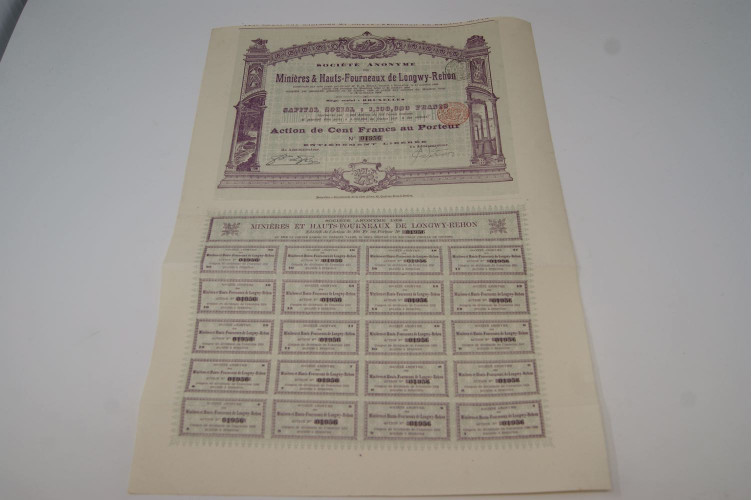 Société anonyme des minières et hauts-fourneaux de Longwy-Rehon