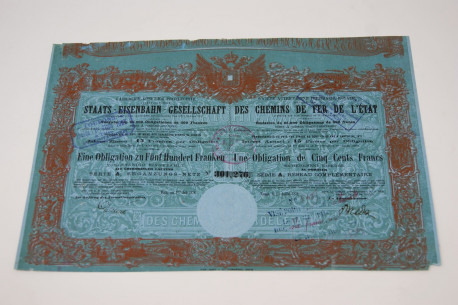 Société autrichienne impériale royale privilégiée des chemins de fer de l'Etat