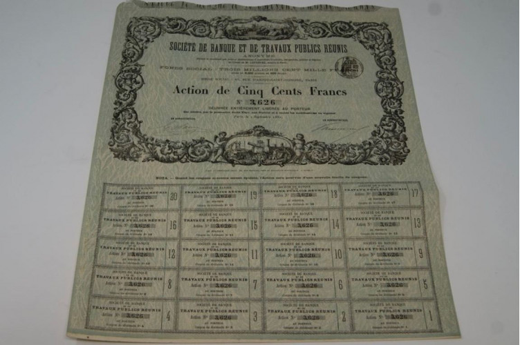 Société de banque et de travaux...