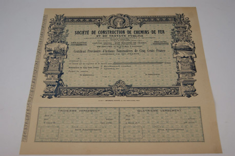 Société de construction de chemins de fer