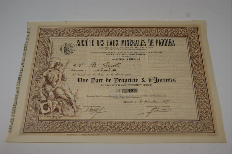 Société des eaux minérales de Pardina