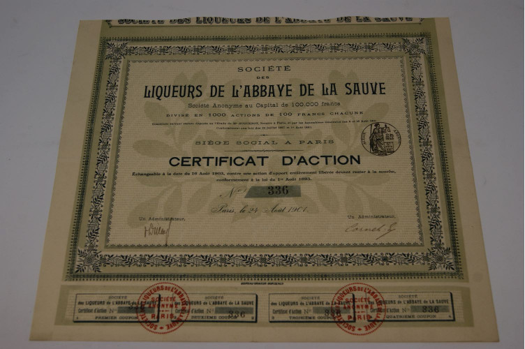 Société des liqueurs de l'Abbaye de la Sauve