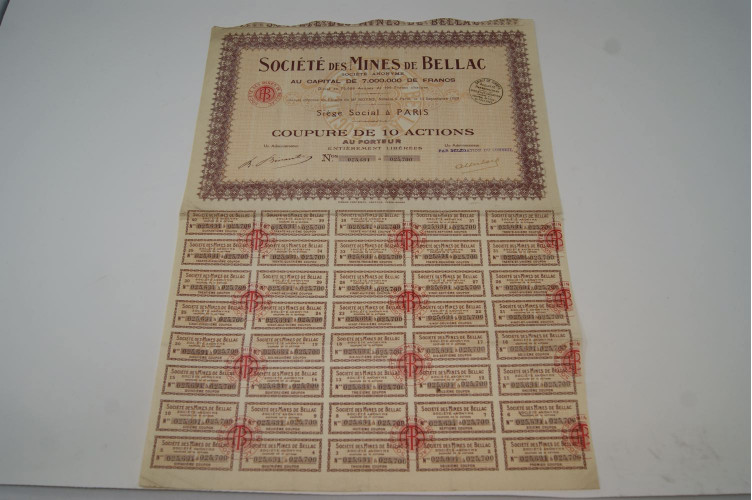 Société des mines de Bellac