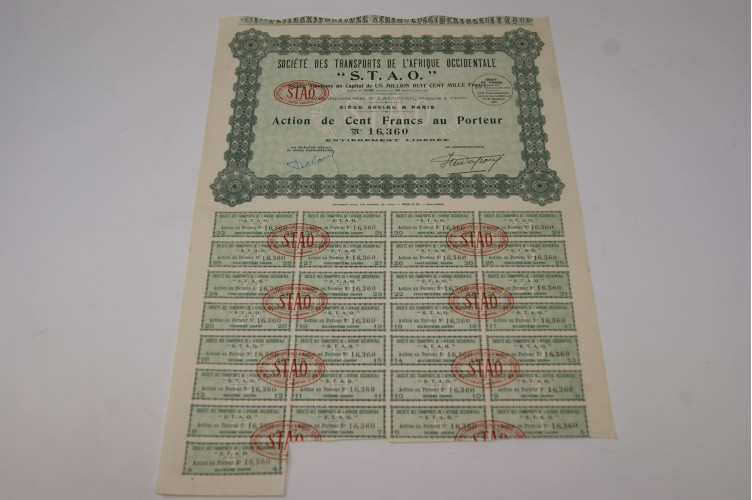 Société des transports de l'Afrique...