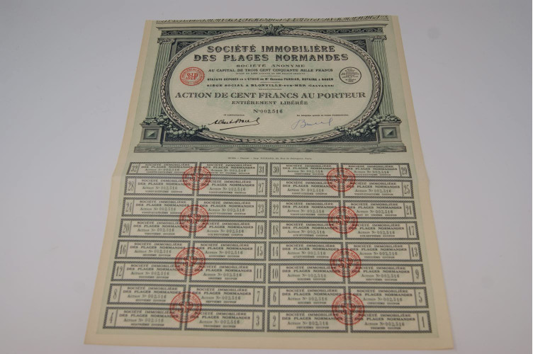 Société immobilière des plages normandes