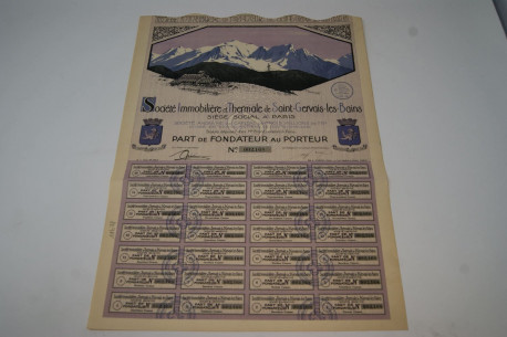 Société immobilière et thermale de Saint-Gervais-Les-Bains