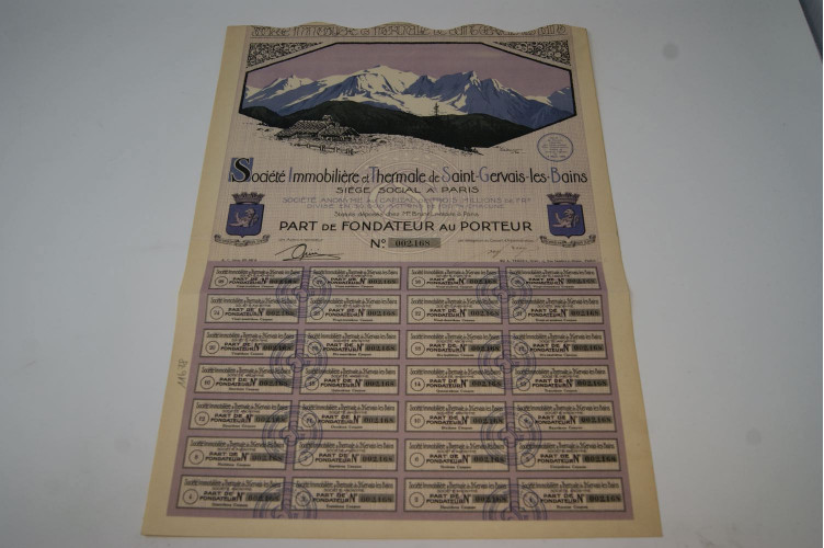 Société immobilière et thermale de Saint-Gervais-Les-Bains