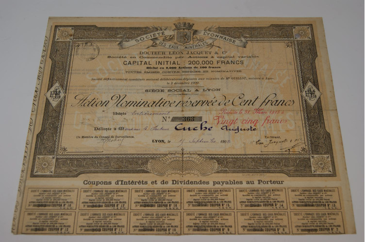 Société lyonnaise des eaux minérales