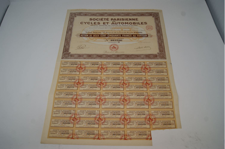 Société parisienne de cycles et automobiles