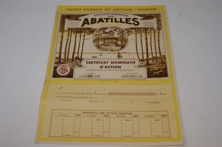 Société thermale des Abatilles Arcachon