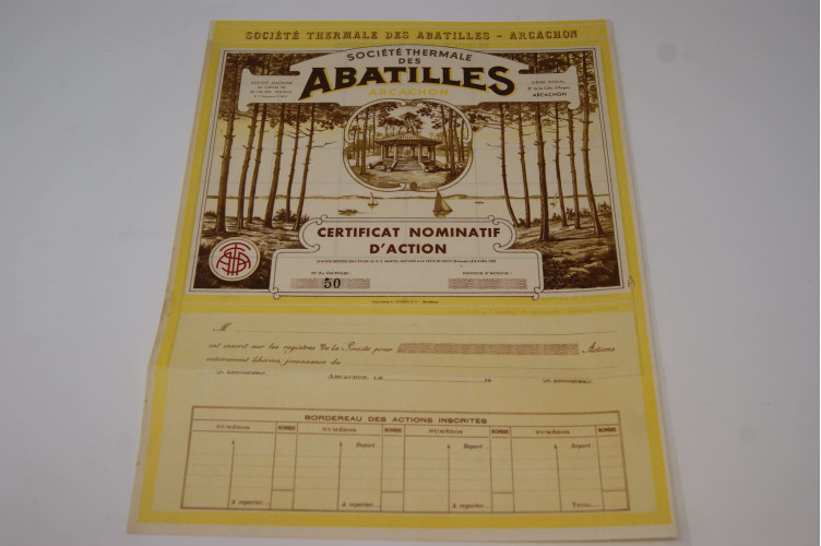 Société thermale des Abatilles Arcachon