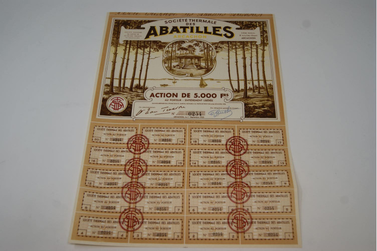 Société thermale des Abatilles Arcachon