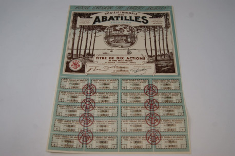 Société thermale des Abatilles Arcachon