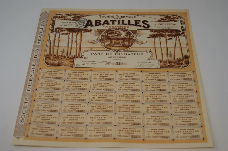 Société thermale des Abatilles Arcachon