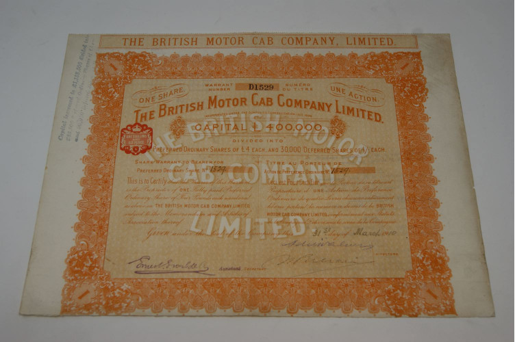 The British Motor Cab Company Limited