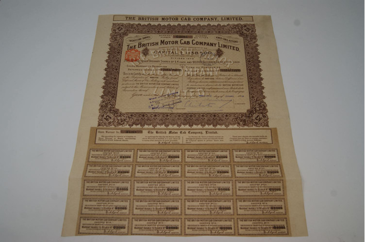 The British Motor Cab Company Limited