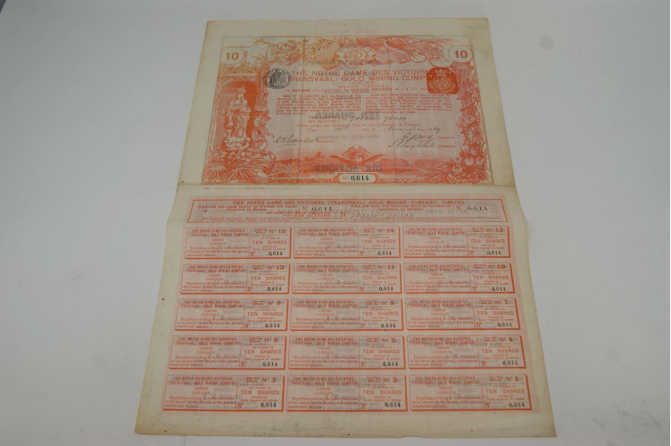 The Notre Dame des Victoires (Transvaal) Gold Mining Company