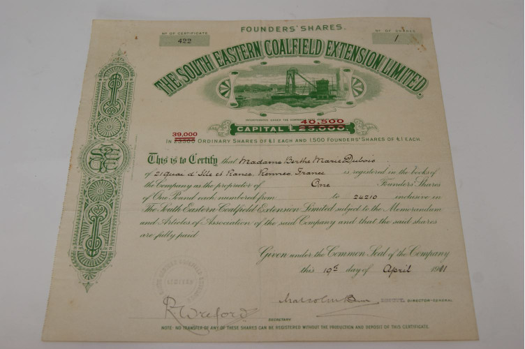 The South Eastern Coalfield Extension Limited