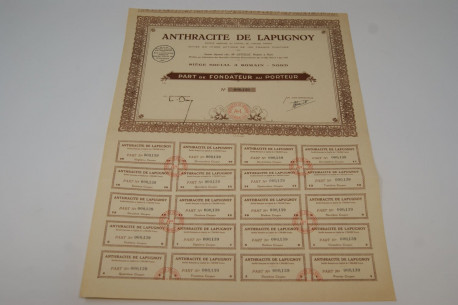 Anthracite de Lapugnoy