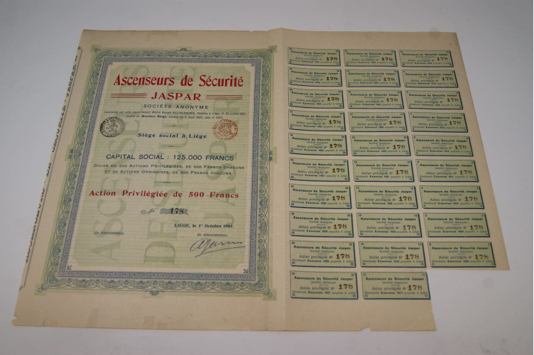 Ascenseurs de sécurité Jaspar