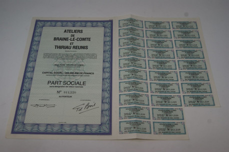 Ateliers de Braine-le-Comte et Thiriau réunis