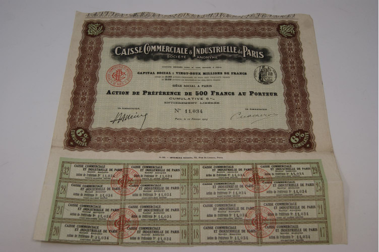 Caisse commerciale et industrielle de Paris