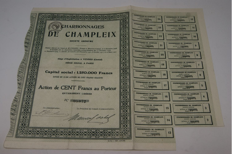 Charbonnages de Champleix