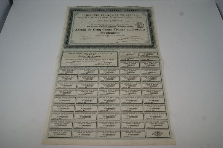 Compagnie française de Segovia Cristales