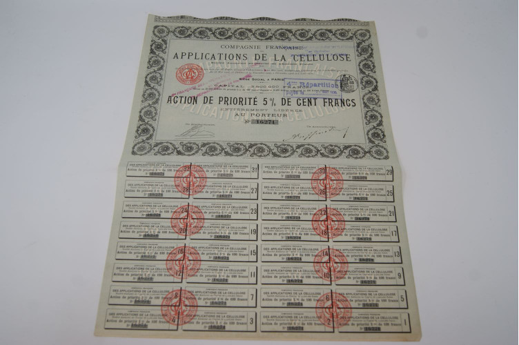 Compagnie française des applications de la cellulose