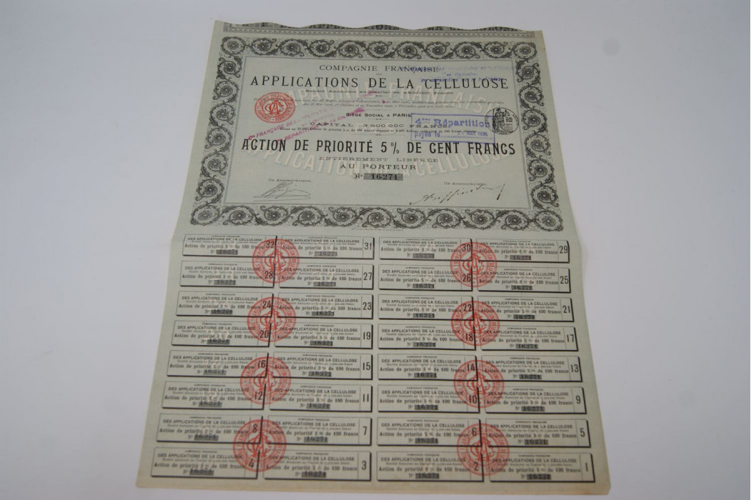 Compagnie française des applications de la cellulose