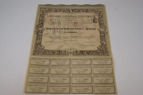 Compagnie nationale d'éléctricité Anciennement système Ferranti