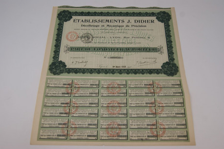 Etablissements J. Didier Décolletage et mécanique de précision