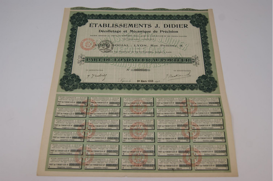 Etablissements J. Didier Décolletage et mécanique de précision