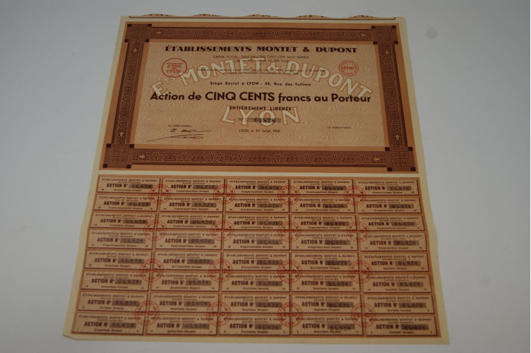 Etablissements Montet & Dupont