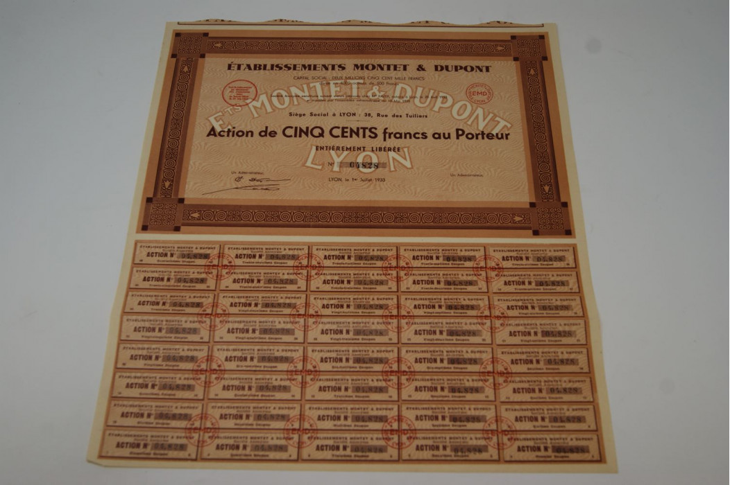 Etablissements Montet & Dupont