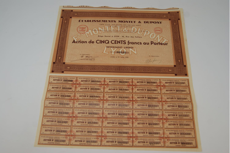 Etablissements Montet & Dupont