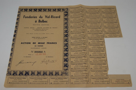 Fonderies du Val-Ricard à Bolbec