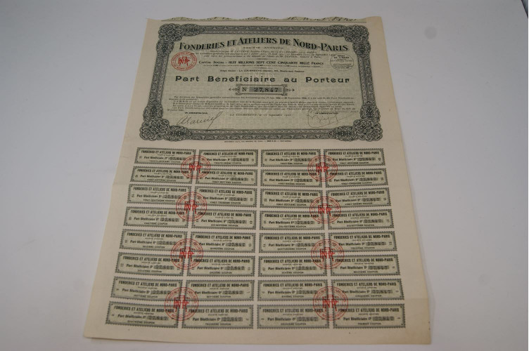 Fonderies et ateliers de Nord-Paris