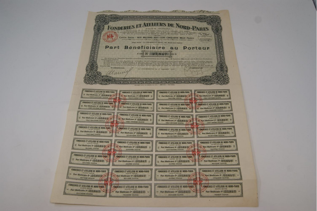 Fonderies et ateliers de Nord-Paris