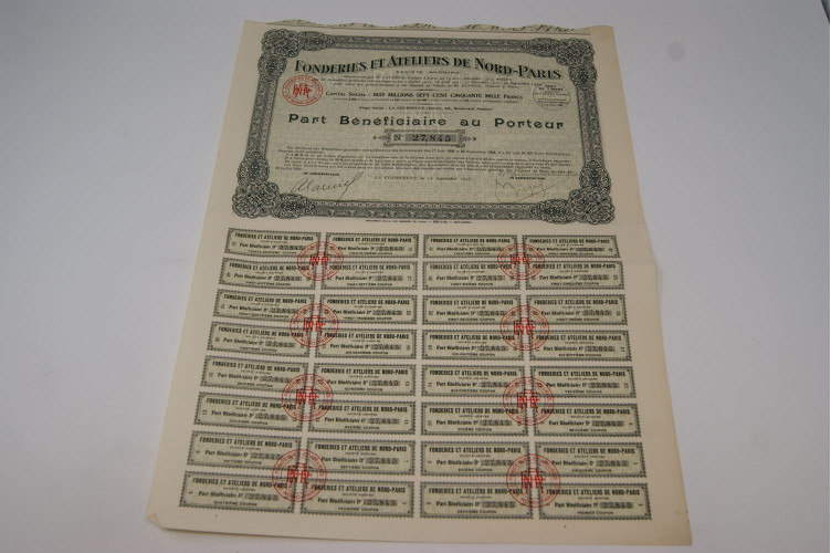 Fonderies et ateliers de Nord-Paris