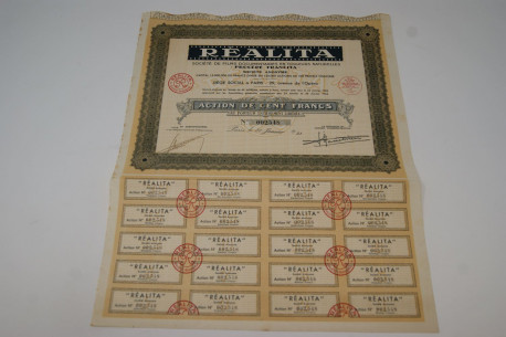 Realita Société de films documentaires en couleurs naturelles (Procédé Francita)