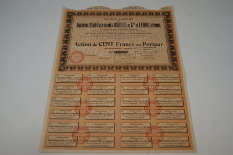 Société anonyme des anciens établissements Ruelle et Cie. Et Leduc réunis