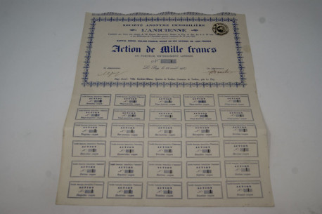 Société anonyme immobilière L'Anicienne