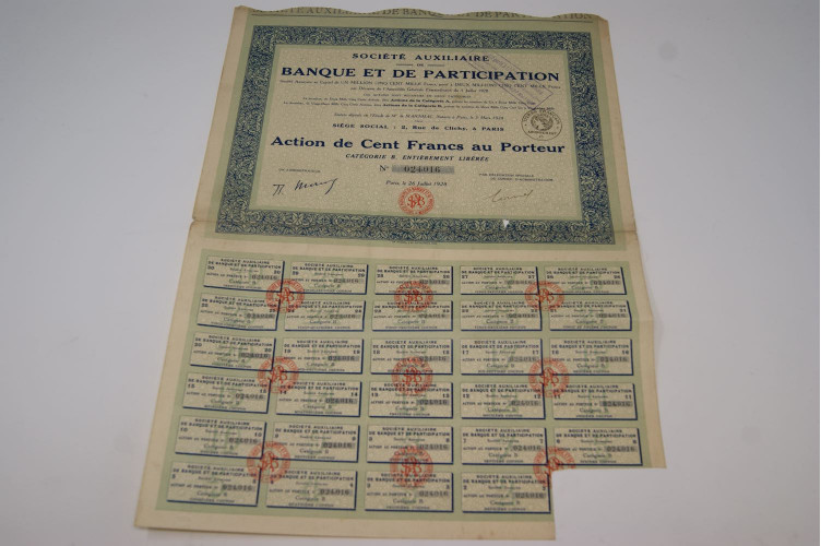 Société auxiliaire de banque et de...
